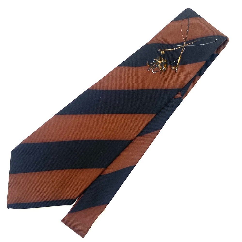 Nautica Fly Fishermans Silk Necktie